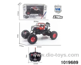 1:18 4ch RC car with light in window box
