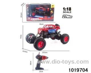 1:18 4ch RC car with light in window box
