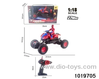 1:18 4ch RC car with light in window box