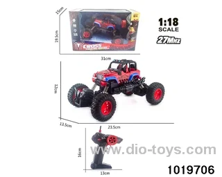 1:18 4ch RC car with light in window box