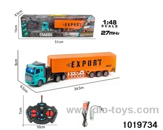 1:48 4ch RC car with light in window box