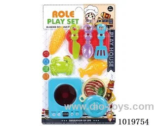 kitchen set in blister card