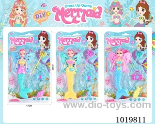 doll toy3 sets mixed loaidng in blister card