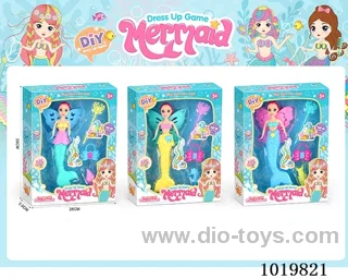 doll toys 3sets mixed loading in window box