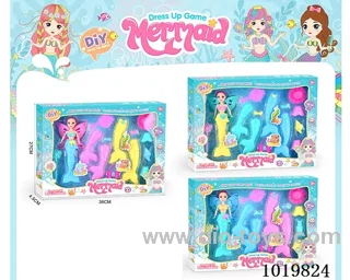 doll toys 3sets mixed loading in window box