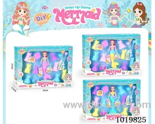 doll toys 3sets mixed loading in window box