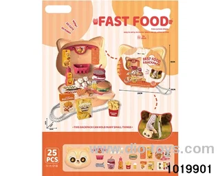 Belle Cat Hamburger shoulder bag in paper card