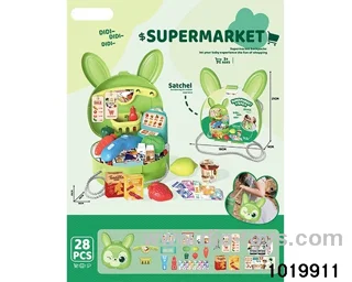 Stardust Rabbit Supermarket shoulder bag in paper card