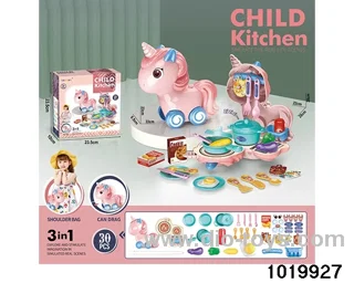 Pony kitchen satchel in paper card