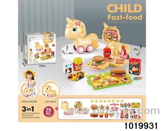 Pony Burger Satchel in paper card