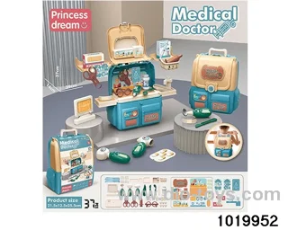 Medical instrument book bag in paper card