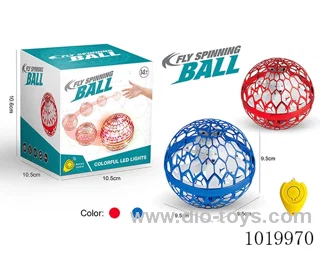 USB charging flying slewing UFO flying ball football 2color mixed loading in color box