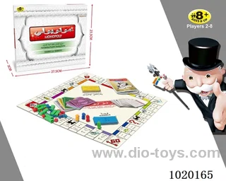 Game toys in color box