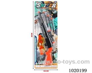 gun toys in blister card