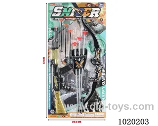 gun toys in blister card