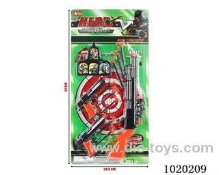 gun toys in blister card