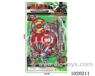 gun toys in blister card