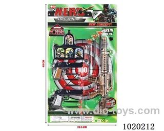 gun toys in blister card