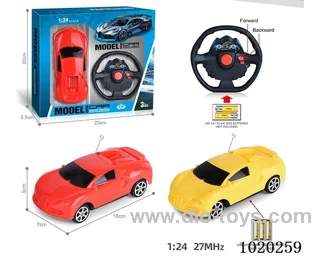 27MHz 1:24 2ch RC car not include battery in window box