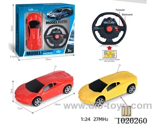 27MHz 1:24 2ch RC car not include battery in window box