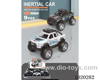 9pcs Inertial car in display box