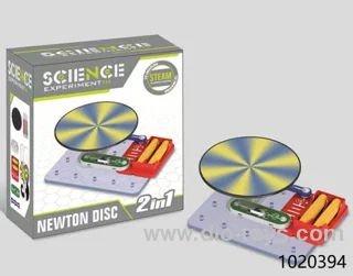 science experiment in color box