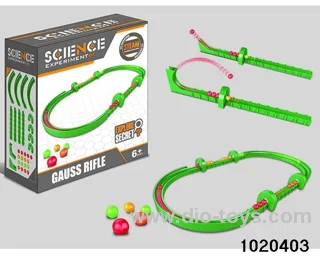 science experiment in color box