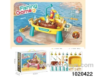 Electric fishing platform (pink) in color box