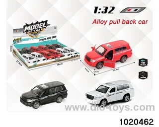 1:32 alloy pull back car in display box