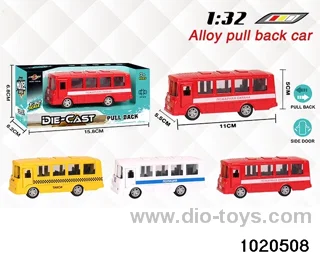 1:32 alloy pull back car in window box