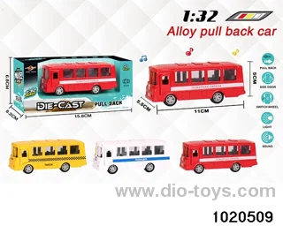 1:32 alloy pull back car W L/M in window box