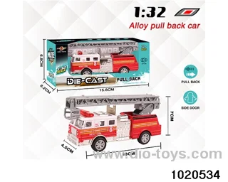 1:32 alloy pull back car in window box
