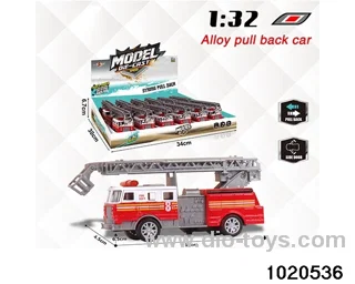 1:32 alloy pull back car in display box