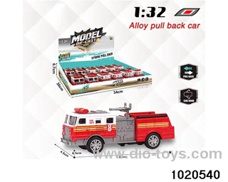 1:32 alloy pull back car in display box