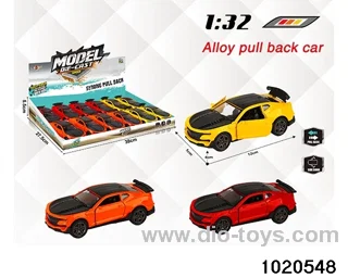 1:32 alloy pull back car in display box
