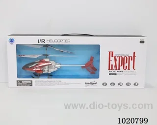 2.0ch alloy RC aircraft with lights & charger in window box