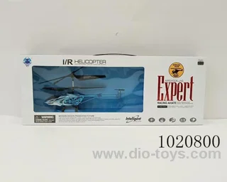 3.5ch alloy RC aircraft with light include battery  in window box