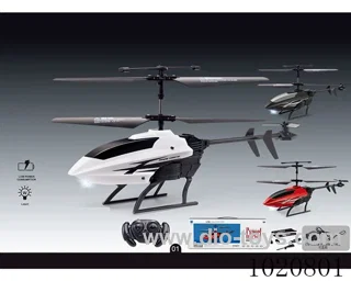 3.5ch alloy  RC aircraft with light&USB in window box