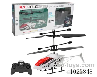 RC helicopter with induction in window box