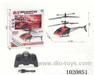 2ch RC helicopter in window box