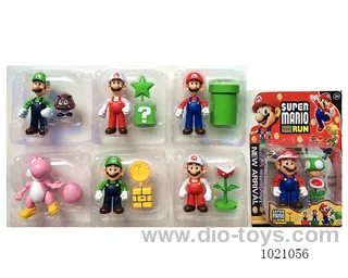3-4.5inch mario doll in blister card
