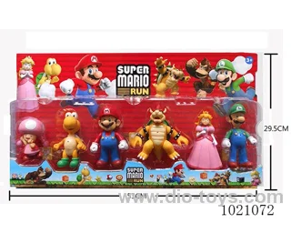 3.5-5inch mario doll （Four of them have lights） in opp bag