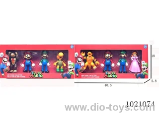 3.5-5inch mario doll （Except for the girls, all the other dolls have lights） in opp bag