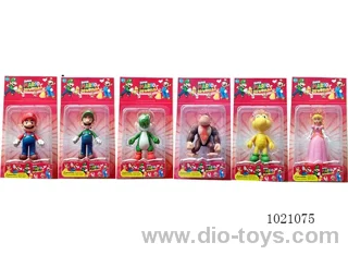 4-4.5inch mario doll in Blister with insert