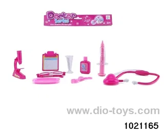 Medical equipment in PVC bag