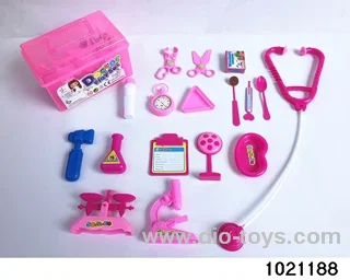 Medical equipment in Plastic box