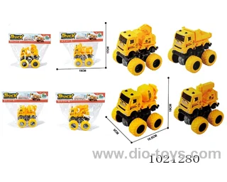 double friction car in PP bag with header
