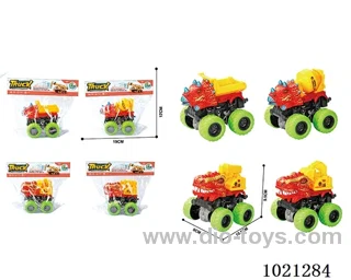double friction car in PP bag with header