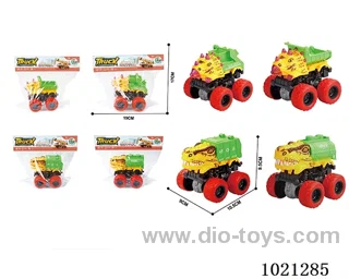 double friction car in PP bag with header