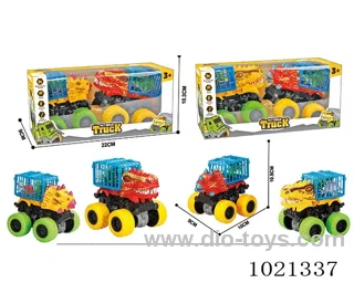 2pcs double friction car in window box